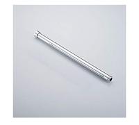MDD Stainless Steel Shower Extension Tube, G1/2 or G3/4 Chrome Plating Round Shower Pipe Handheld Straight Bathroom Shower Head Extension Arm Tube Extender (Size : 30cm G3 4 two side)