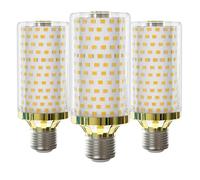 MDee Corn LED E27 Bulb, 15W Edison Screw Bulbs, 150W Incandescent Replacement, 2800Lumen, Warm White 3000K, AC 230V, Non-Dimmable, Energy Saving E27 Screw Bulb for Home Lighting, 3-Pack
