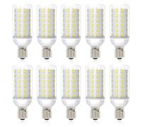 MDee E14 LED Light Bulb, E14 Small Edison Screw Light Bulb, 526LM 2.8W(50W Halogen Replacement), White 6000K, AC 230V, Non-Dimmable, Energy Saving SES Cooker Hood Bulbs Fridge Bulbs, 10 Packs