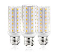MDee E27 LED Bulb Warm White 3000K, 5W E27 Edison Screw Bulb, 90W Incandescent Equivalent, 925Lumen, 64LEDs, AC 230V, Non-Dimmable, Energy Saving Corn Light Bulbs for Home Lighting Decor, 3 Count
