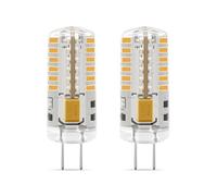 MDee G4 LED Bulbs Warm White 2700K, 1.8W 2 Pin Light Bulbs(Equivalent to G4 Halogen Bulb 20W), AC/DC 12V, 180LM, Non-Dimmable, Energy Saving Capsule Bulb for Cooker Hood Cabinet Lighting, 2Pack