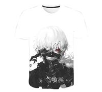 MDEM 2024 Summer Style Anime Tokyo Ghoul T Shirt Men Women Children Cool Tops Boy Girl Kids 3D T-Shirt Fashion Casual Tees Cool Tops-style3||L