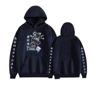 MDEM Anime Blue Exorcist Hoodies Anime Ao No Exorcist Cosplay Sweatshirts Rin Okumura Hoodies Okumura Rin Loose Pullover for Men Women-color4||L
