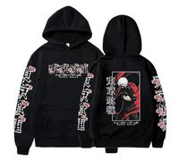 MDEM Anime Hoodie Tokyo Ghoul Kenaki Hoodies Men Women Casual Loose Print Pullover Harajuku Streetwear Men's Clothing-color2||S