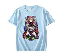 MDEM Harajuku Demon Slayer Print Fashion T-Shirt Summer Men Women Like Funny Cute Kanroji Mitsuri Print Short Sleeve-style4||3XL