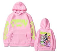 MDEM Japanese Anime Chainsaw Man Hoodie Male Denji Power Makima Double Sided Print Hooded Fashion Oversized Men Women Hoody Clothes-style4||L