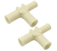 MDEOOSKY 2 Pcs Heater Hose T Connector Coolant T Pipe Replacement for Toyota RAV4 2006-2008, 87248-20380 8724820380