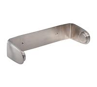 mDesign Kitchen Paper Towel Holder - Wall Mounted Brushed Stainless Steel Kitchen Roll Holder - Kitchen Accessories - Silver