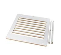 MDF Drainer Groove Worktop Jig | Precision Cutting Jig | DIY Kitchen Jig | Perfect for All Worktop Materials | Centering Pegs Included