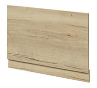 MDF End Bath Panel with Plinth | Autumn Oak | 800mm