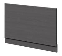MDF End Bath Panel with Plinth | Graphite Grey | 800mm