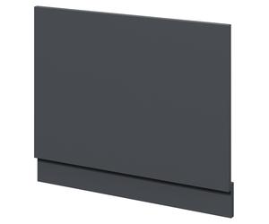 MDF End Bath Panel with Plinth | Satin Anthracite | 700mm