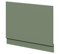 MDF End Bath Panel with Plinth | Satin Green | 700mm