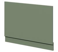 MDF End Bath Panel with Plinth | Satin Green | 750mm