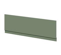 MDF Front Bath Panel with Plinth | Satin Green | 1700mm