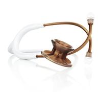 MDF Instruments, Cyprium MD One Epoch Lightweight Titanium Stethoscope, Adult, White Tube, Cyprium Chestpiece-Headset, MDF777TCP29