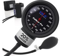 MDF Instruments, Extra Large Gauge Calibra Pro Aneroid Sphygmomanometer with Sh