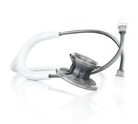 MDF Instruments, MD One Epoch Lightweight Titanium Stethoscope, Adult, White Tube, Metalika Chestpiece-Headset, MDF777TMT29