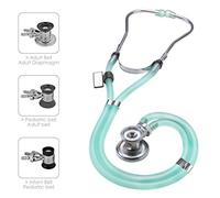 MDF Instruments, SpragueRappaport Dual Head Stethoscope with Adult, Pediatric, and Infant Convertible chestpiece, iCE Angel Tube, MDF767IAN