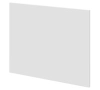 MDF L Shaped End Bath Panel | Satin White | 700mm