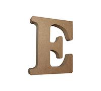 MDF Letter E - Large Free Standing Wooden Letter for Crafts & Decor - Personalised Names