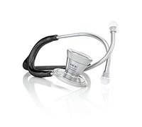 MDF ProCardial Cardiology Stethoscope, Adult, Dual Head, Free-Parts-for-Life, MDF797 (Black (NoirNoir), Titanium)