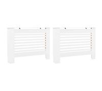 MDF Radiator Cover Grill Heating Cabinet Heater Shelf Indoor Furniture vidaXL [EEK: No]