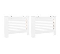 MDF Radiator Cover Grill Heating Cabinet Heater Shelf Indoor Furniture vidaXL [EEK: No]