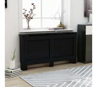 MDF Radiator Cover Heating Cabinet Indoor Grill Furniture Heater Shelf Adjustabl