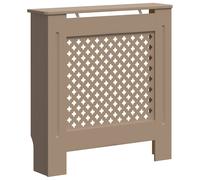 MDF Radiator Cover Heating Cabinet Indoor Grill Furniture Heater Shelf vidaXL