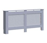 MDF Radiator Cover Heating Cabinet Indoor Grill Furniture Heater Shelf vidaXL