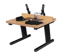 MDF Router Table Rectangular Desktop Woodworking Router Table,Applied to Wood Trimming, Furniture Processing,Home, Personal DIY or Carving Workstation Black