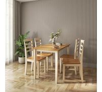 Mdf-Tite Slatt Cladding Pre-Cut Panel (L)2400mm (W)170mm (T)18mm