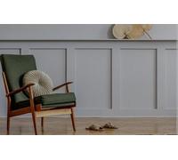 MDF wall Panelling kit. Includes Capping and Adhesive. Same Day Shipping Before 2pm