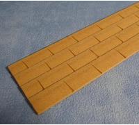 MDF Wood Roof Tiles for Dolls House Miniature, DIY Roof, 1:12 Scale, 36cm x 5cm, 1 Piece
