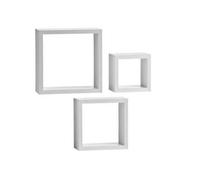 MDF Wooden Floating Wall Cubes Shelf Shelves Display Storage Unit Wall Mounted