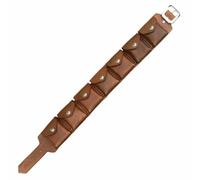 MDFCZXP Medieval Belt Pouch - Middle Rivet PU Leather Belt Bag - for Drama Interpretation COSPLAY Photography Photo Props,C,100cm