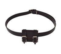 MDFCZXP Medieval Belt Sword Holder - Retro Sword Set -Adjustable Sword Back Belt - for Cosplay Anime Costume,Black,6c