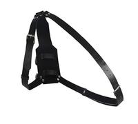 MDFCZXP Medieval Sword Holder - Adjustable Leather Scabbard - for Photography Photo Props, Halloween Dress Up,Black,20cm