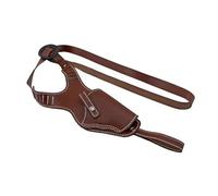 MDFCZXP Universal Cowhide Armpit Holster - Pirate Flintlock Holster for Cosplay - Cosplay Pistol Holster for Men Women,Brown,40cm
