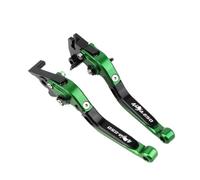 MDGHJD Motorcycle Brake Lever for Ka&wasaki Ninja 650 ABS Ninja650 KRT Edition 2017-2021 Motorcycle CNC Adjustable Folding Extendable Brake Clutch Lever