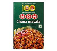 MDH Chana Masala 100g (Pack of 1) - An Important Ingredient In Chana - Aromatic & Flavourful Blend Of Spices - Spices Mix Curry Masala Recipe Mixes Casserole Seasoning Herbs