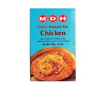 MDH Chicken Curry Masala | 100G | Chilli Masala | Great for Curries | Spicy Masala | Colourful and Delicious Taste | Indian Origin