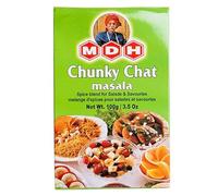 MDH Chunky Chat Masala 100g (Pack of 1) - Spice Blend For Salads, Fruits & Savouries - Alluring Tart, Spicy, Peppery And Salty Mix Of Spices - Curry Masala Recipe Mixes Casserole Seasoning Herbs