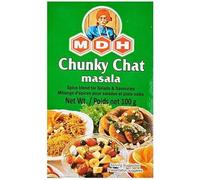 MDH Masala Combo Pack - 18 Assorted Indian Spice Mixes | authentic taste and aroma, making cooking quick, flavorful,Great for Indian households (Pack of 2, Chunky Chat Masala)