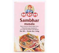 MDH Masala Combo Pack - 18 Assorted Indian Spice Mixes | authentic taste and aroma, making cooking quick, flavorful,Great for Indian households (Pack of 2, Sambhar Masala)