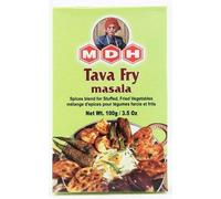 MDH Various Seasoning Masala Powder - A Mixture of Spices Adds Taste - Aromatic & Enhances the flavor of the meal -Simplifies & Speeds Up The Cooking Process (Tava Fry Masala 100g, 1)
