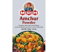 MDH Various Seasoning Masala Powder - A Mixture of Spices Adds Taste - Aromatic & Enhances the flavor of the meal -Simplifies & Speeds Up The Cooking Process (Amchoor Powder 100g, 1)