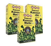 MDH Various Seasoning Masala Powder - Spices Mix Curry Masala Recipe Mixes Casserole Seasoning Herbs - Aromatic & Enhances the flavor of the meal (Kasuri Methi (25g), Pack of 3)