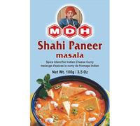 MDH Various Seasoning Masala Powder - Spices Mix Curry Masala Recipe Mixes Casserole Seasoning Herbs - Aromatic & Enhances the flavor of the meal (Shahi Paneer Masala (100g), Pack of 1)